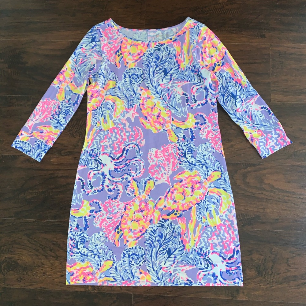 Lilly Pulitzer Lilac So Snappy Marlowe Dress M